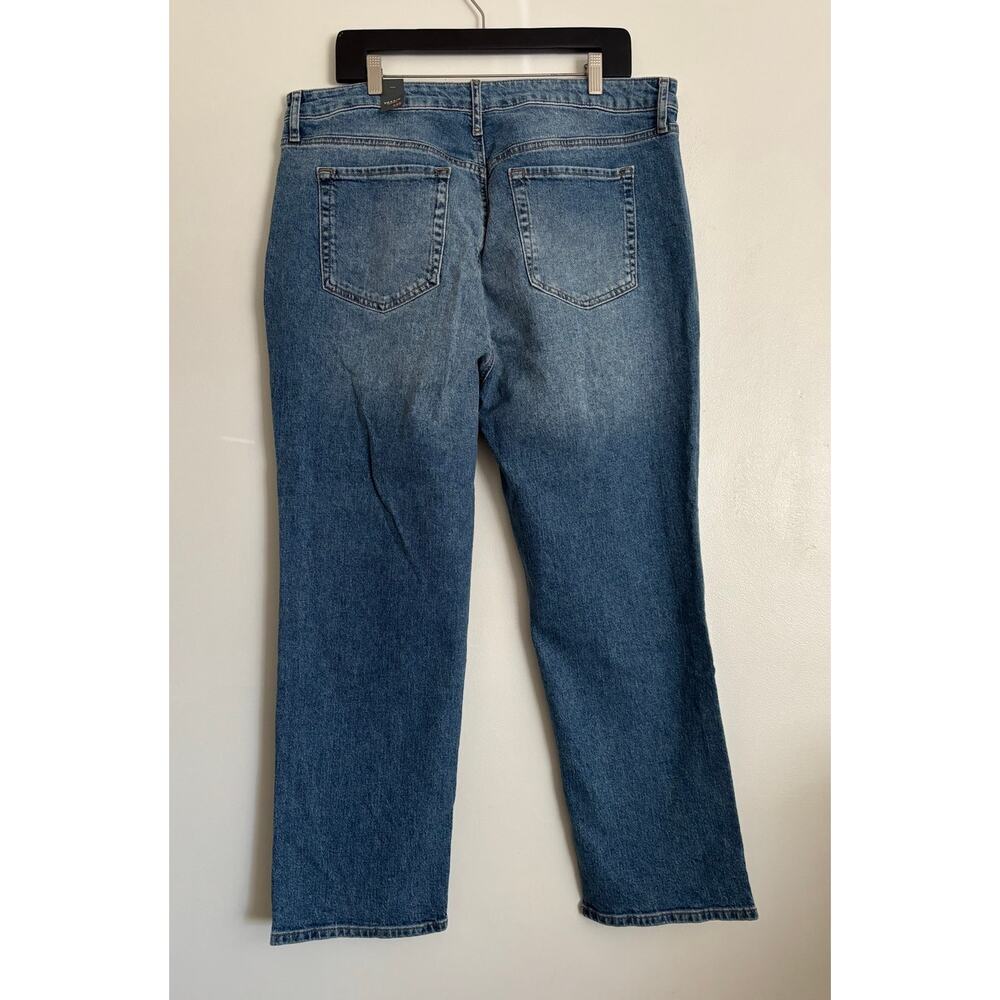 Torrid Mid Wash High Rise Straight Classic Denim Jeans 14S - Picture 4 of 6